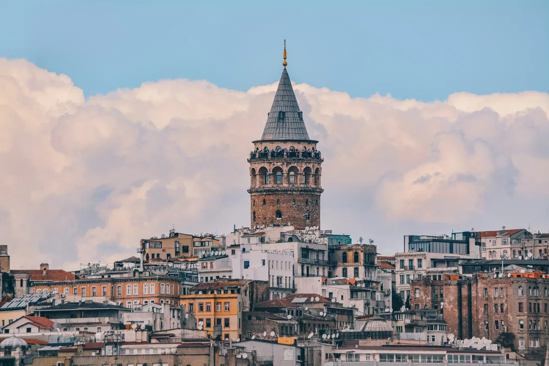 Galatataarnet Istandbul Tyrkia